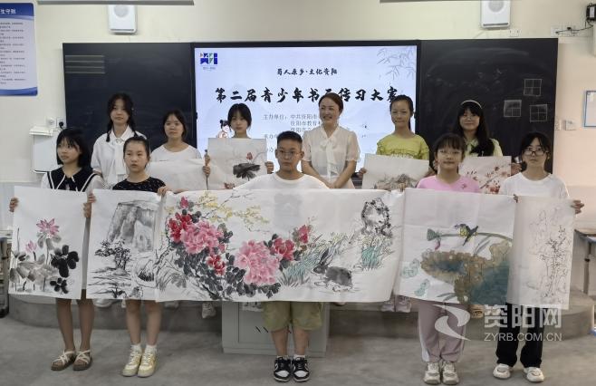 男草女逼视频在线观看图集||第二届青少年书画传习大赛精彩掠影